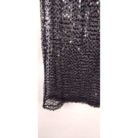 SOOLINEN Black Sequin Long Tulle Skirt – NWT, Elegant & Eye-Catching - Picture 9 of 13